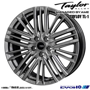 共豊 ホイール4本セット TAYLOR テイラー TL-1 18インチ リム幅