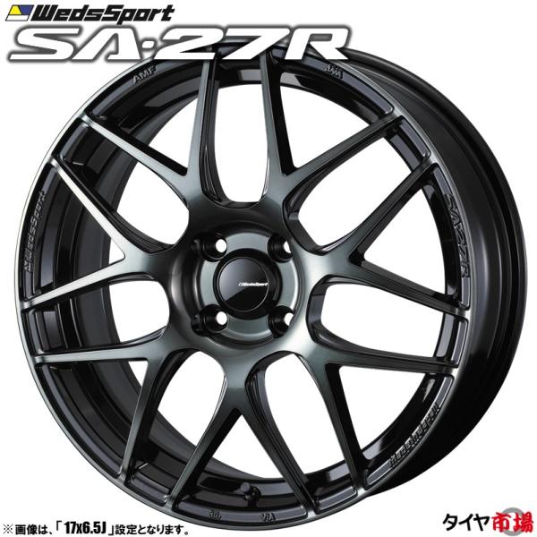 ホイール4本セット Weds ウェッズ WedsSport ウェッズスポーツ SA-27R 15イン...