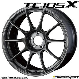 WedsSport TC105X EJ-TI R 18インチ×9J +45 5H-114.3 φ73 ウェッズ