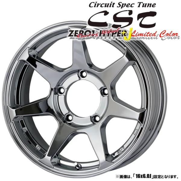 ホイール4本セット CST ZERO-1 HYPER +J 16インチ リム幅5.5J インセット+...