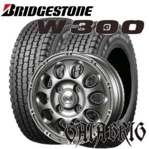 145/80R12 80/78N キャリー/エブリィー用スタッドレスタイヤ4本セット ブリヂストン W300 12X3.50B　4穴　PCD：100 GAIA BRIG｜tiremart24