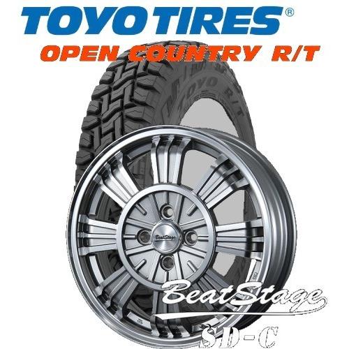 軽トラ、軽バン145/80R12 TOYO/OPEN COUNTRY R/T 12x4.00B Be...