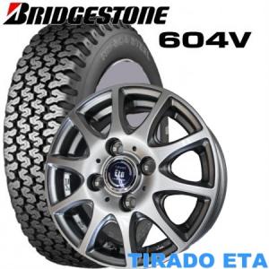 軽トラ＆軽バン【アルミ単品4本価格】LA STRADA TIRADO ETA/ラ