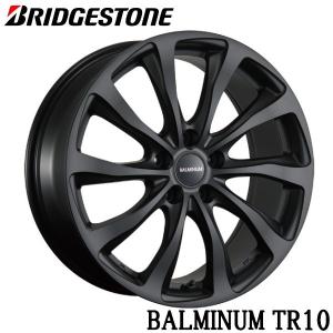 ステップワゴン・ノアなど【アルミ単品4本価格】BALMINUM TR10,バルミナ TR10 15X6.0J　5穴 PCD：114.3｜tiremart24