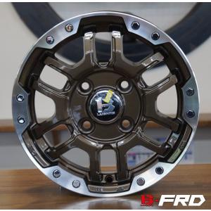 軽トラ＆軽バン【アルミ単品4本価格】PPX MIL:8 12X3.50B 4穴 PCD：100