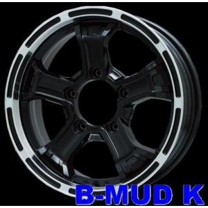 BIGWAY B-MUD K 16インチ 5.5J +20 5-139.7 グロスブラック/リム