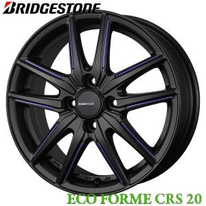 軽自動車【アルミ単品4本価格】ECO FORME CRS20/エコフォルム CRS20 15X4.5J　4穴 PCD：100