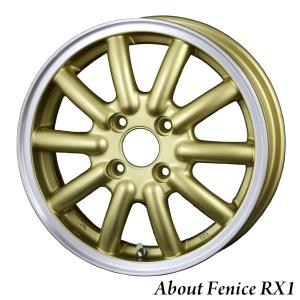 アルジェノン フェニーチェ rx1 14インチ 4H100 4.5J +45 4本セット