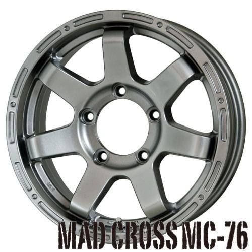キャラバン【アルミ単品4本価格】：MAD CROSS MC76/マッドクロス MC76 15X6.0...