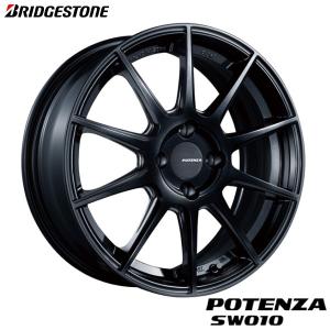 POTENZA BRIDGESTONE SW010 15x5.0J 4/100 +45 PB パールブラック 新品