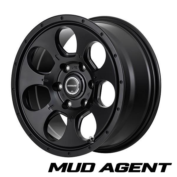 200系ハイエース【アルミ単品4本価格】ROADMAX MUD AGENT/ロードマックス マッドエ...