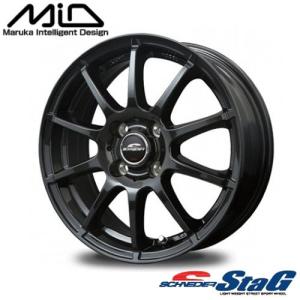 MID A-TECH シュナイダー IG60 4本 20年製 225/45R17 マルカサービス 軽自動車【アルミ単品4本価格】A-TECH SCHUNEIDER StaG