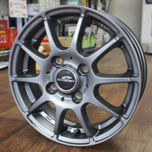 フィット・アクアなど【軽量アルミ単品4本価格】A-TECH SCHNEIDER StaG/シュナイダー スタッグ 14X5.5J　4穴 PCD：100｜tiremart24