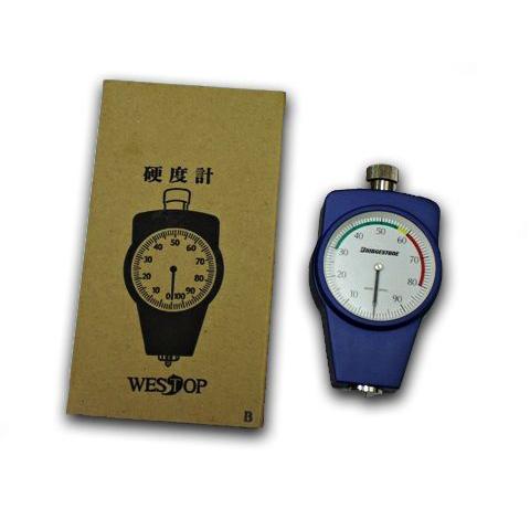 【ブリヂストン】ゴム硬度計（WESTOP） タイヤ・スポンジ・フェルト等のゴム・プラスチック製品の硬...