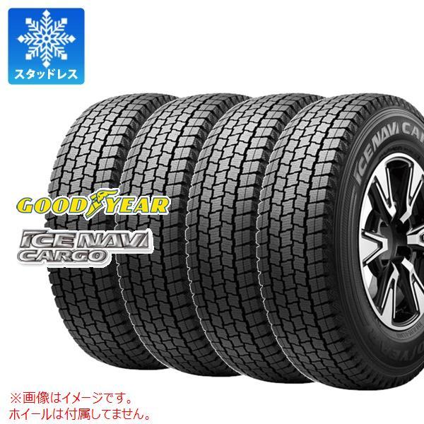 4本 スタッドレスタイヤ 225/50R12.5 98L グッドイヤー アイスナビカーゴ ICE N...