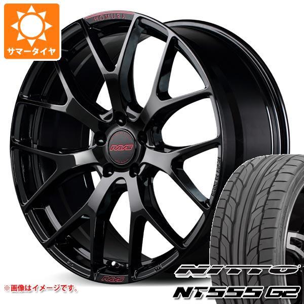 サマータイヤ 245/40R19 98Y XL ニットー NT555 G2 レイズ ホムラ 2x7F...