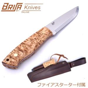 ブリサ BRISA ポーラープッコ SS75 POLAR PUKKO ブラウンレザー ナイフ