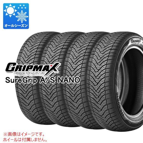 4本 オールシーズン 165/55R15 75H グリップマックス シュアグリップ A/Sナノ Su...