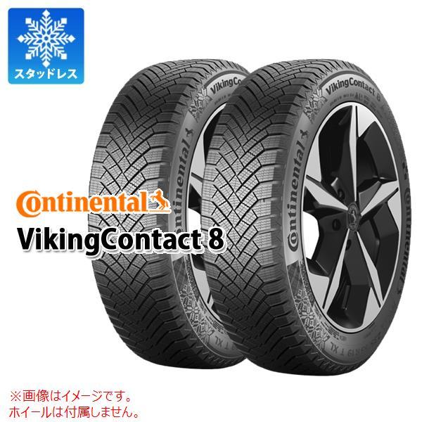 2本 スタッドレスタイヤ 255/55R18 109T XL コンチネンタル バイキングコンタクト8...