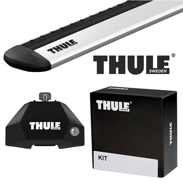 THULE スバル レイバック R5/10〜 ルーフキャリア取付1台分セット TH7107+TH71...