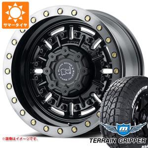 ハイラックス 120系用 サマータイヤ モンスタ テレーングリッパー 265/65R17 116T XL ホワイトレター ブラックライノ エイブラムス 8.5-17｜tiremax