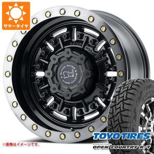 FJクルーザー 10系用 サマータイヤ トーヨー オープンカントリー R/T LT265/70R17 112/109Q ホワイトレター ブラックライノ エイブラムス 8.5-17｜tiremax