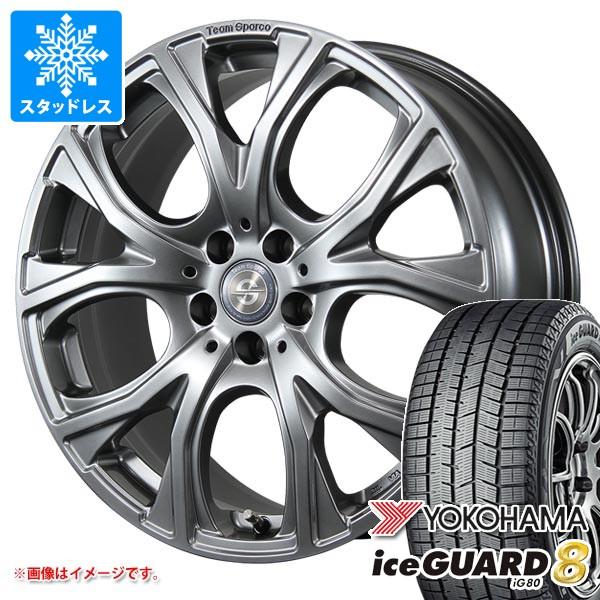 VW パサートオールトラック 3CD系用 スタッドレス ヨコハマ アイスガードエイト iG80 22...