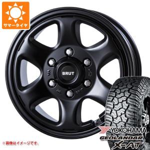 ランドクルーザー300用 サマータイヤ ヨコハマ ジオランダー X-AT G016 LT275/70R17 114/110R ブラックレター ブルート BR-44 7.5-17｜tiremax