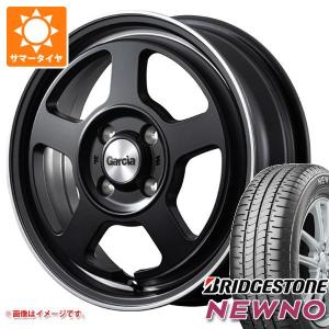 エブリイワゴン DA17W用 2023年製 サマータイヤ ブリヂストン ニューノ 165/65R15 81S  ガルシア シカゴ5 4.5-15｜tiremax