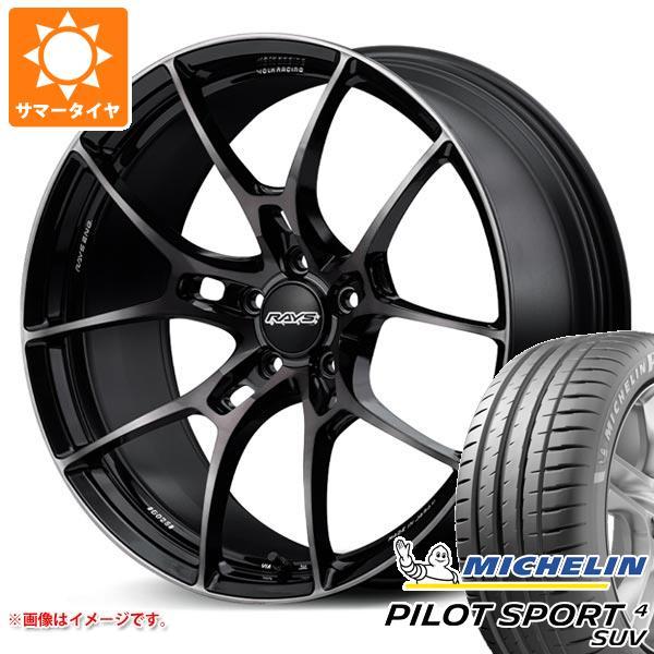 サマータイヤ 225/55R19 99V ミシュラン パイロットスポーツ4 SUV レイズ ボルクレ...