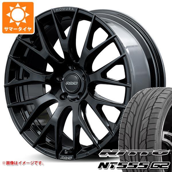 サマータイヤ 235/35R20 92Y XL ニットー NT555 G2 レイズ ホムラ 2x9R...