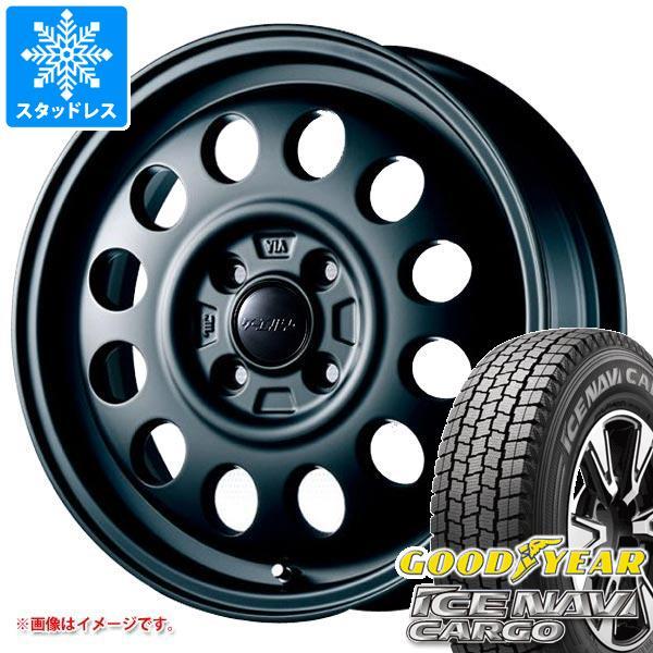 ハイゼットカーゴ S320系用 スタッドレス グッドイヤー アイスナビカーゴ 145/80R12 8...