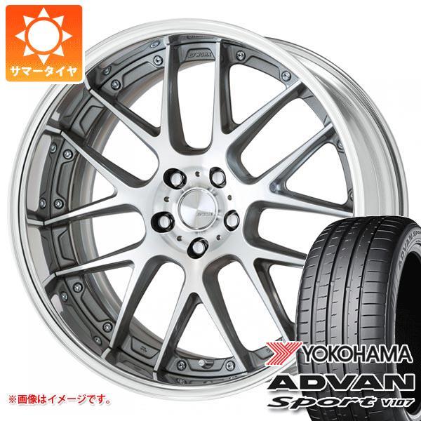 40系アルファード用 サマータイヤ ヨコハマ アドバンスポーツV107 245/40R21 100Y...