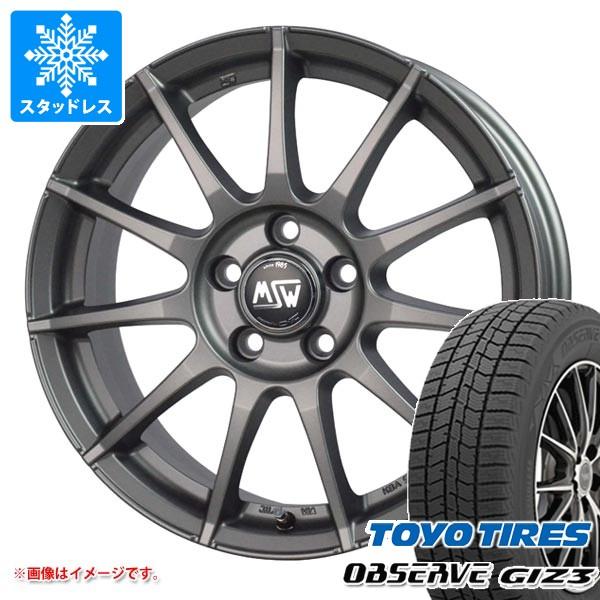 VW ゴルフヴァリアント CD系用 スタッドレス トーヨー オブザーブ ギズ3 225/40R18 ...