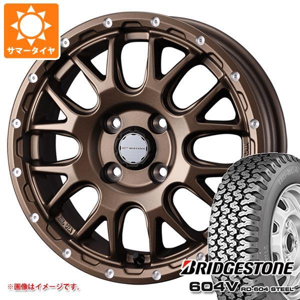 サマータイヤ 155R12 6PR ブリヂストン 604V RD-604 スチール (155/80R...