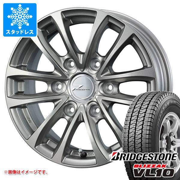 NV350キャラバン E26用 スタッドレス ブリヂストン ブリザック VL10 195/80R15...