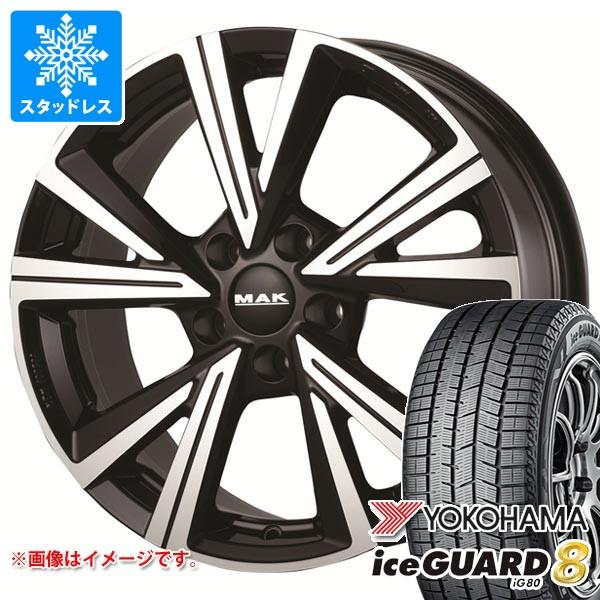 VW パサートオールトラック 3CD系用 スタッドレス ヨコハマ アイスガードエイト iG80 22...