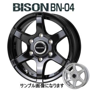 booさん専用 HOT STUFF（ホットスタッフ） バイソン BN-04 ホイール1本 15x6.0J 6H