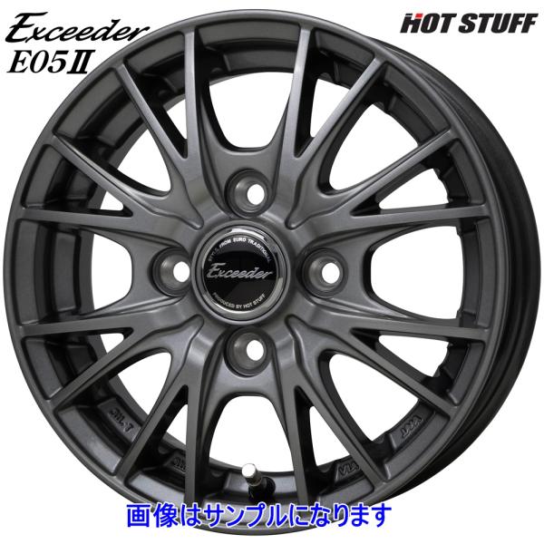 HOT STUFF ホットスタッフ Exceeder エクシーダー E05II アルミホイール 4本...