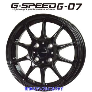 最終値下げ　送料込み　G-SPEED G-07 18x7.5J MBK② HOT STUFF ホイール4本セット G.speed G-07 (MBK) 18インチ 7.5J