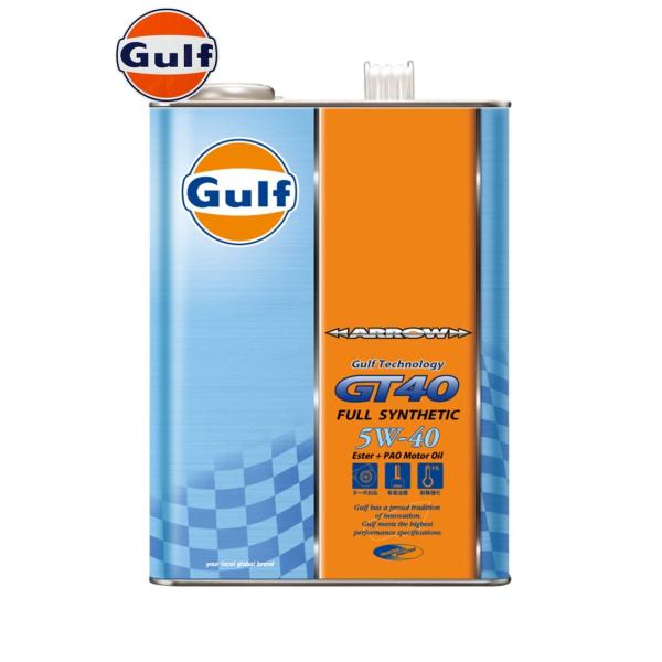 【個人宛発送不可】Gulf ガルフ エンジンオイル ARROW SERIES ARROW GT40 ...