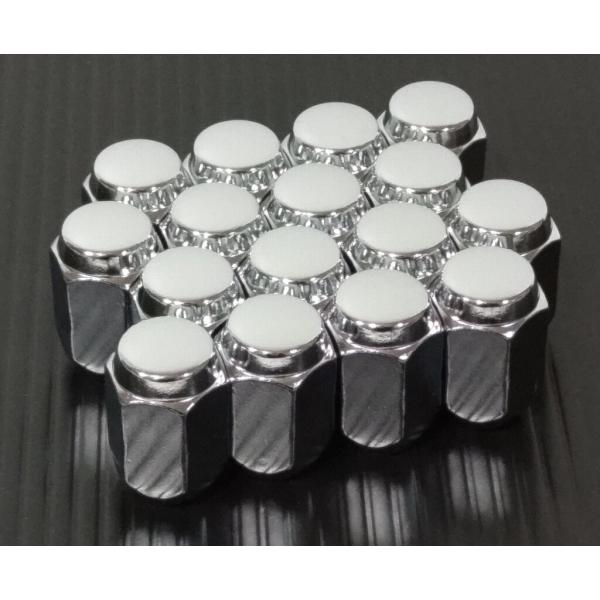 デミオ MAZDA2 ロンスター ホイールナット 16個セット 21HEX 12-1.5 袋メッキ ...