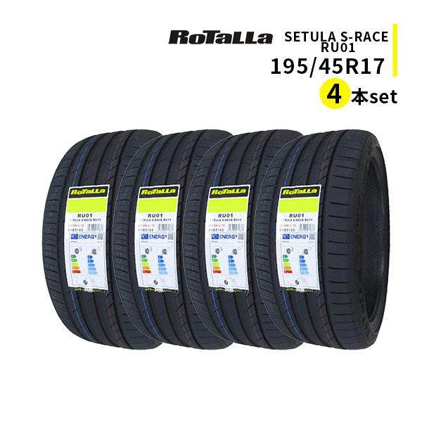 195/45R17 4本セット 2026年製造 新品サマータイヤ RoTaLLa SETULA S-...