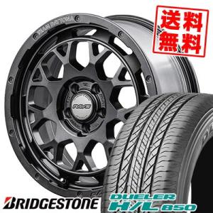 215/70R16 100H BRIDGESTONE DUELER H/L 850 TEAM DAYTONA M9+ SPEC M サマータイヤ ホイール4本セット｜tireprice