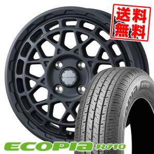 145/80R12 80/78N BRIDGESTONE ECOPIA R710 MUDVANCE X Type M サマータイヤ ホイール4本セット｜tireprice