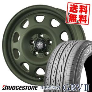 205/55R16 91V ブリヂストン レグノ GRV-2 LANDFOOT SWZ サマータイヤホイール4本セット