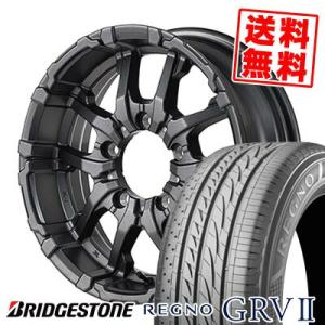 205/55R16 91V ブリヂストン レグノ GRV-2 NITRO POWER M26 CROSS FANG サマータイヤホイール4本セット