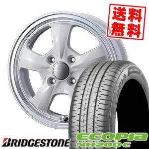 165/55R15 75V ブリヂストン エコピア NH200C Gyraft 5S サマータイヤホ...