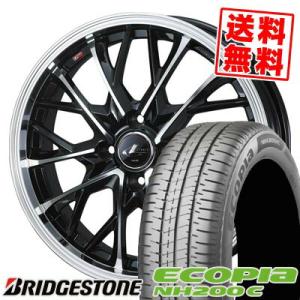 185/55R15 82V BRIDGESTONE ECOPIA NH200C LEONIS MV サマータイヤ ホイール4本セット｜tireprice