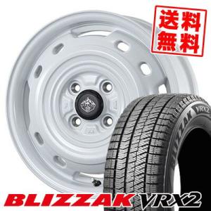 165/55R15 75Q ブリヂストン ブリザック VRX2 LANDFOOT XFG スタッドレスタイヤホイール4本セット｜tireprice